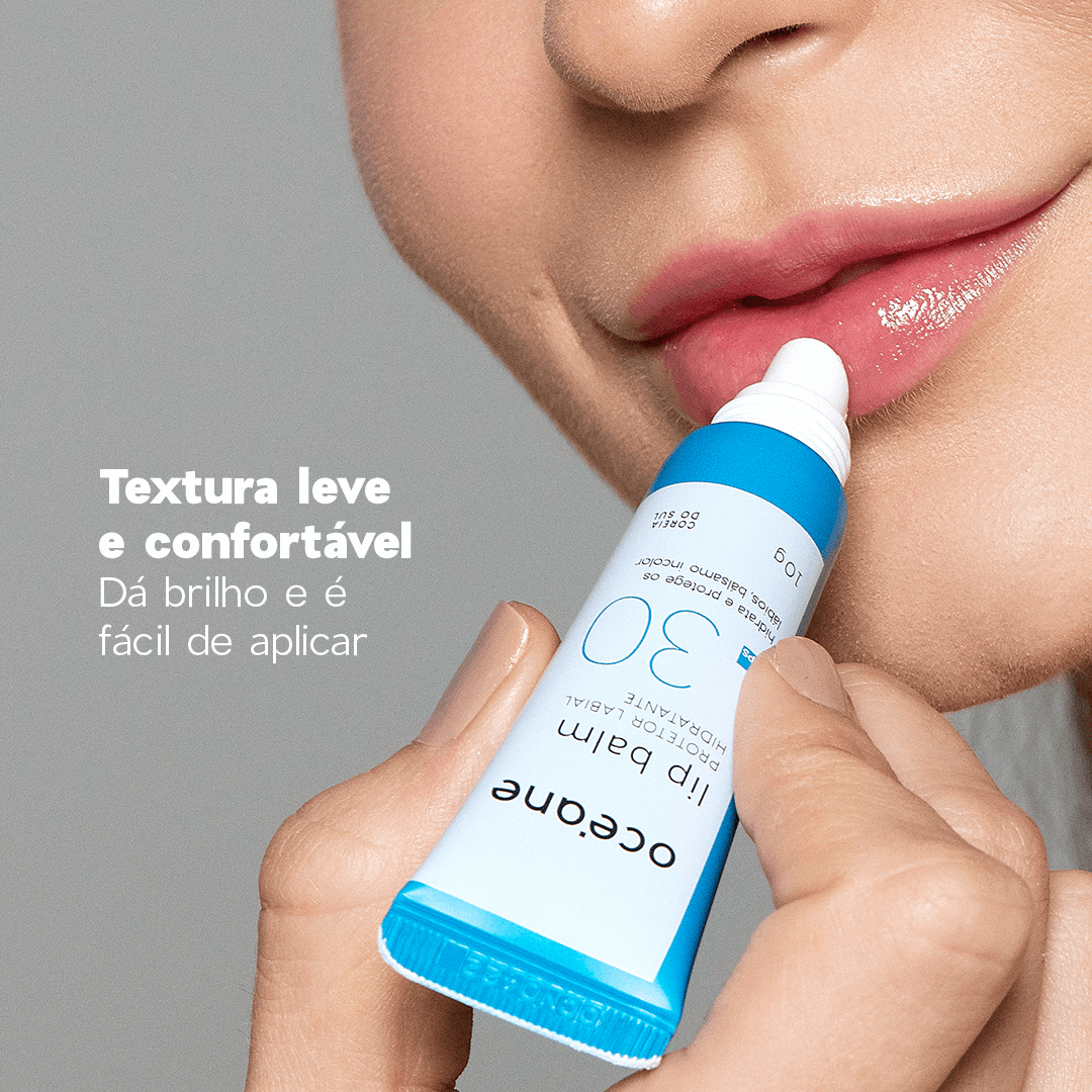 protetor labial para lábios rachados
