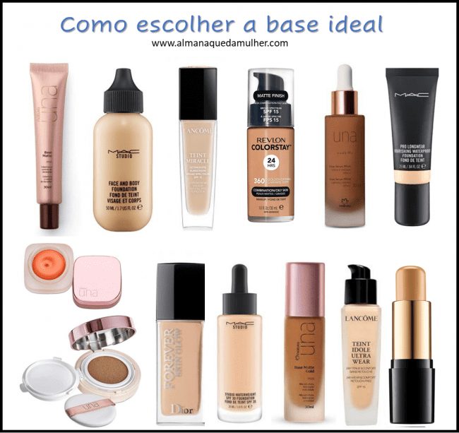 como escolher o tom de base ideal
