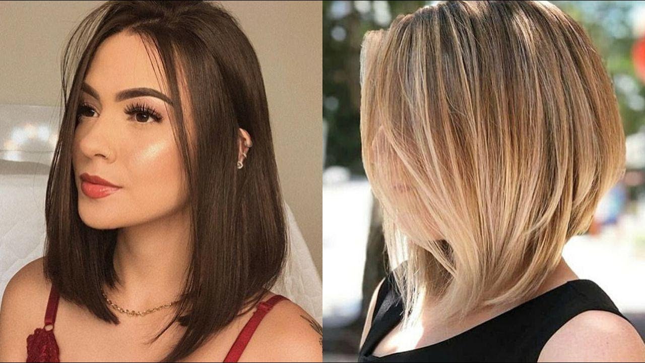 tendências corte de cabelo médio
