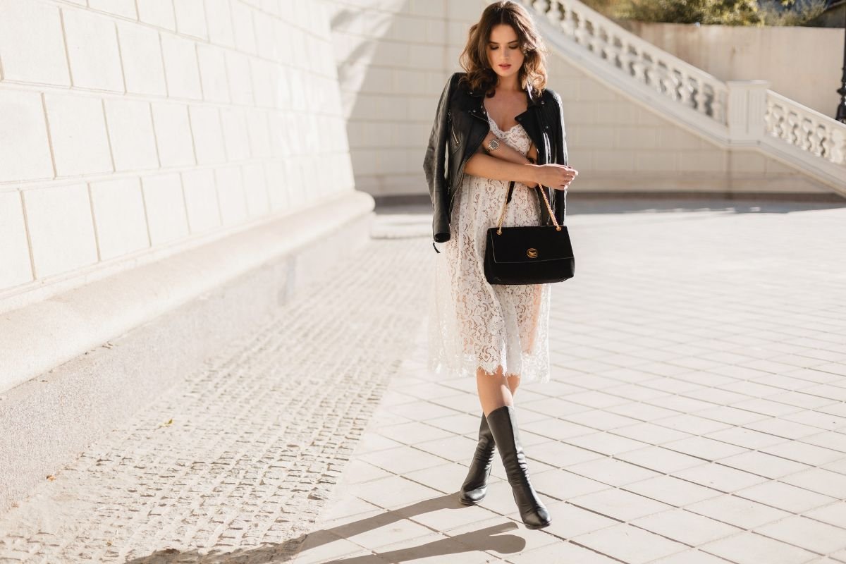 looks com vestido e bota