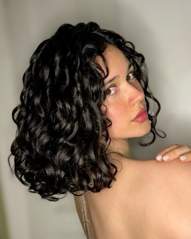 cabelo ondulado