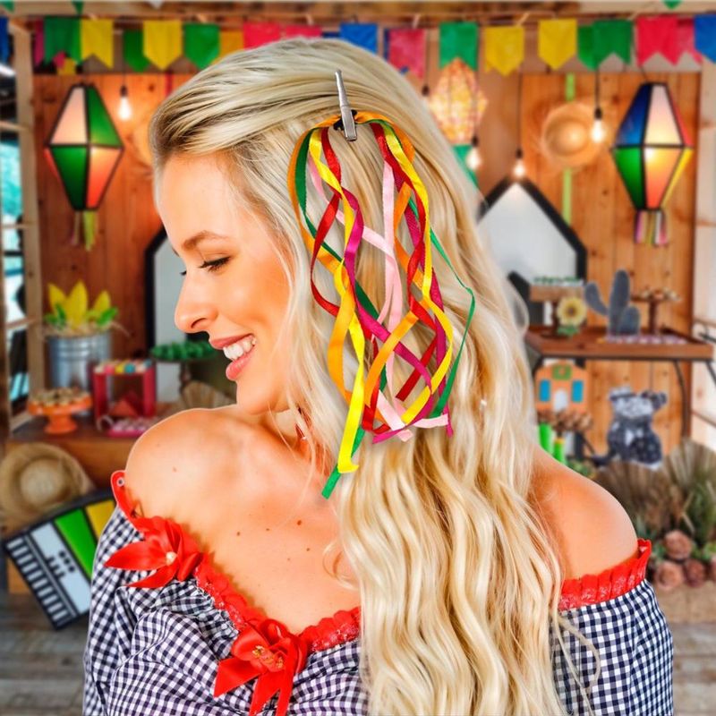 acessórios para cabelo junino