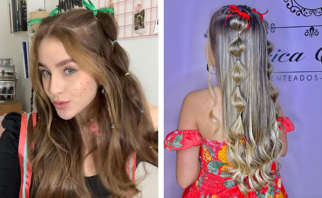 penteado caipira
