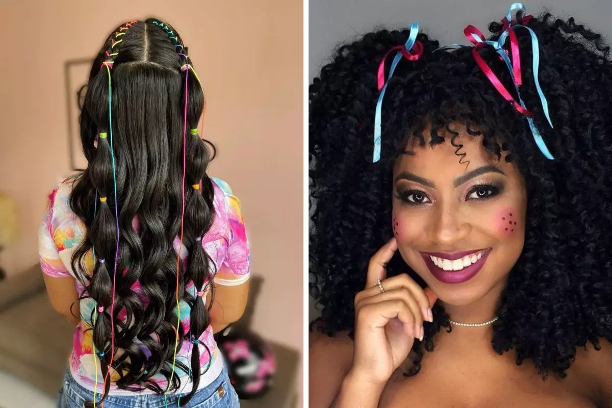 ideias de cabelo para festa junina