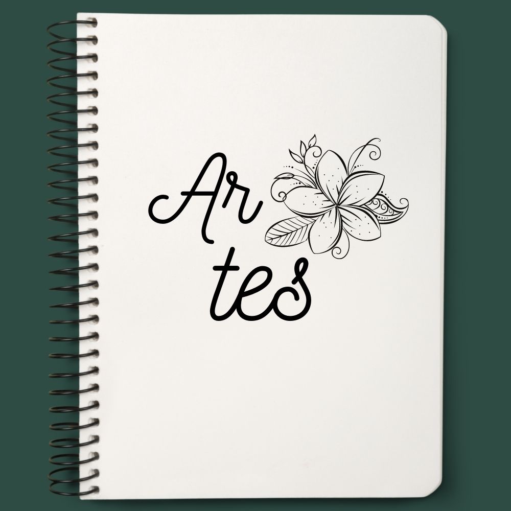 como fazer capa de artes criativa