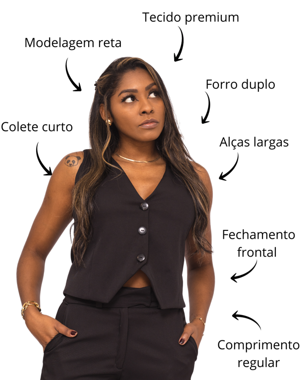 colete jeans como usar