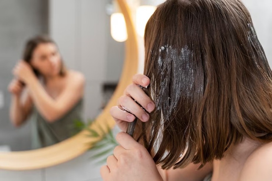 erros ao usar máscara de cabelo