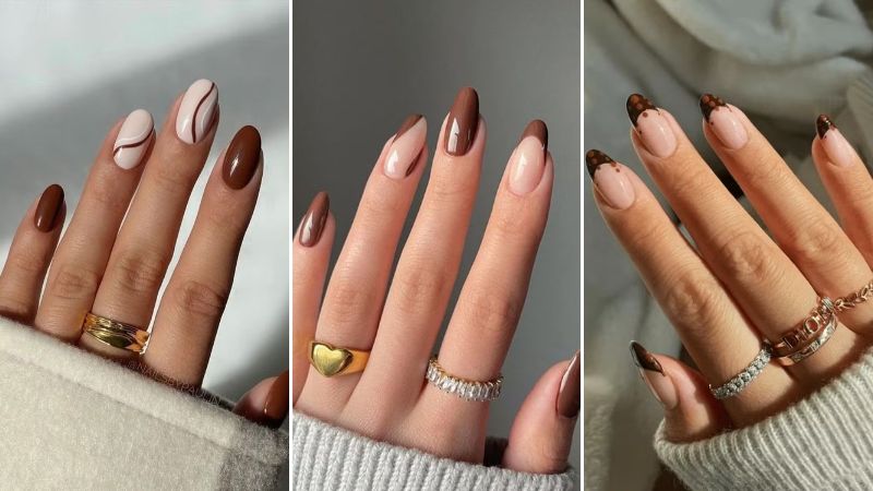 esmalte marrom tendência