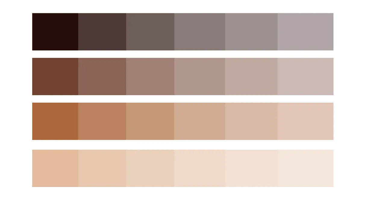 cores terrosas