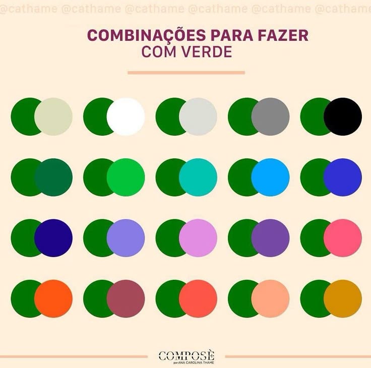 combinações com verde água