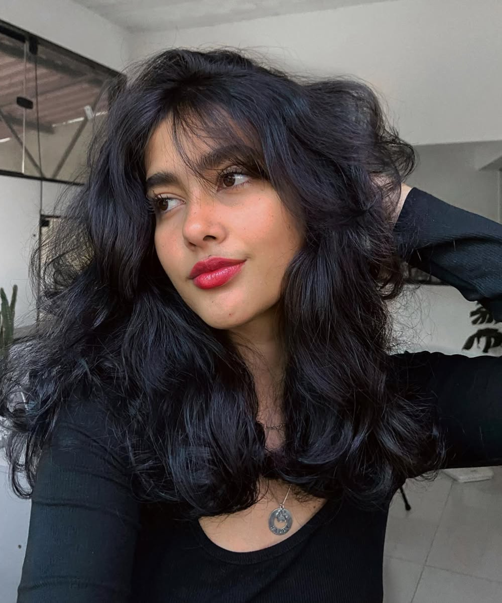 como valorizar cabelo ondulado longo