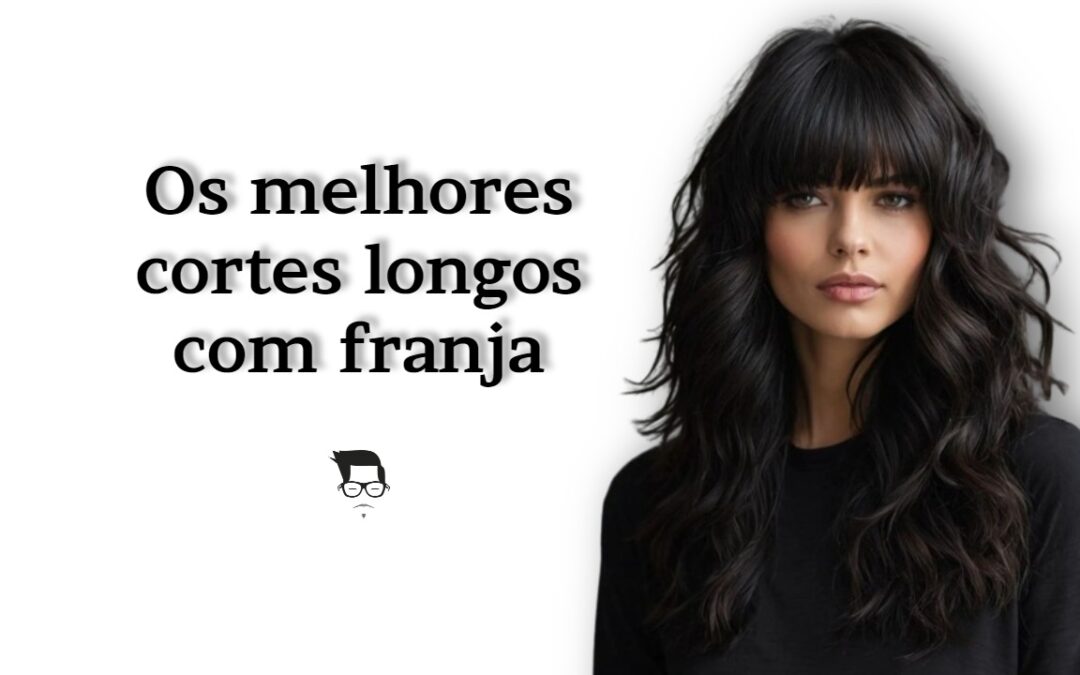 franja longa para rejuvenescer