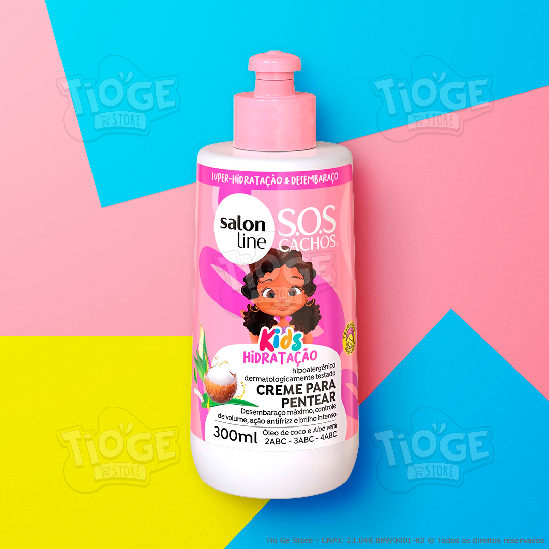 creme de pentear com proteção térmica