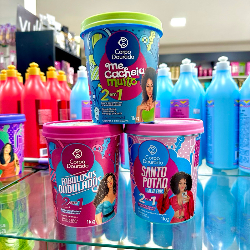 creme de pentear nutrição cabelo cacheado