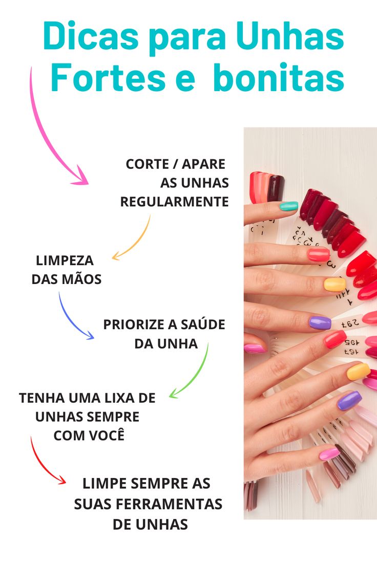 cuidados com as unhas
