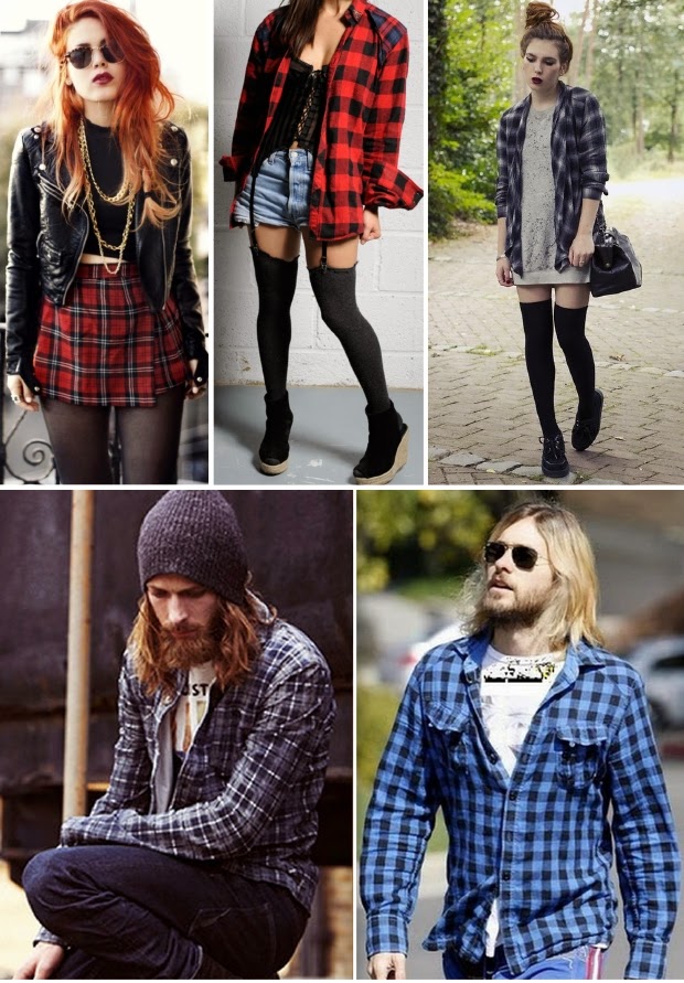 moda sustentável grunge