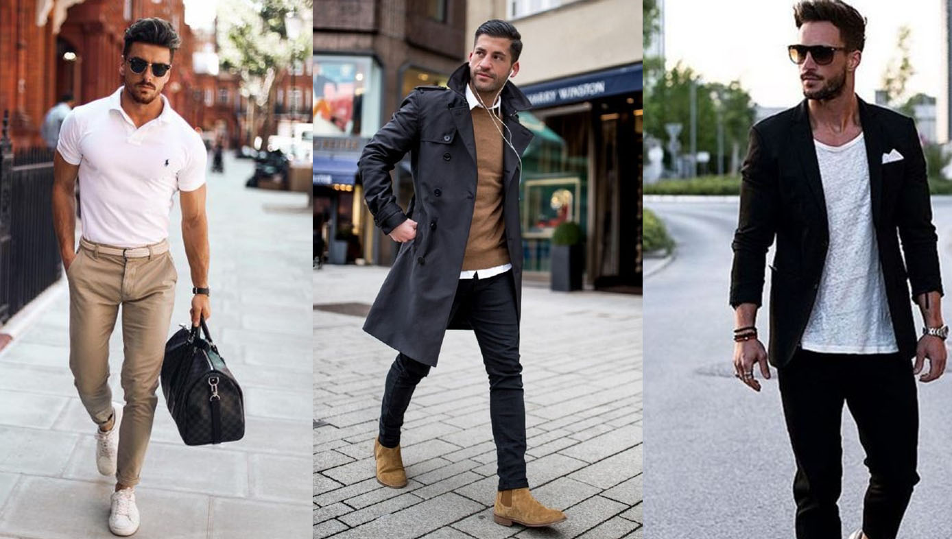 looks masculinos casuais para trabalho