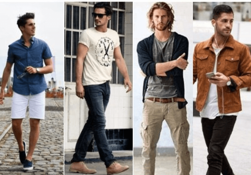 looks masculinos casuais para trabalho