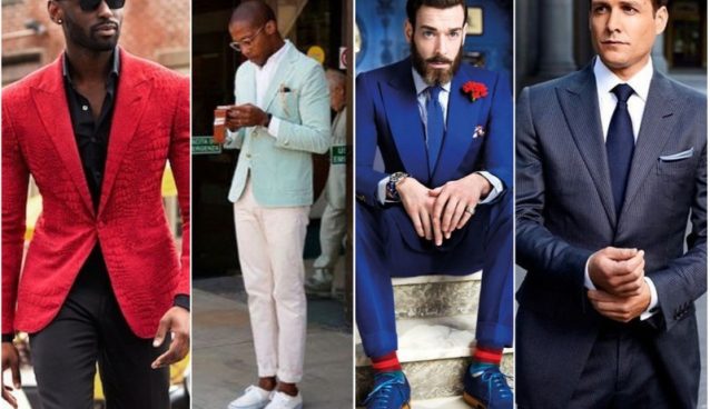 Tendências de moda masculina