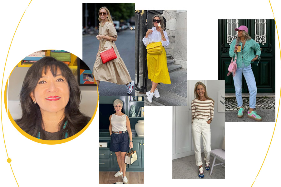 looks com tênis plataforma