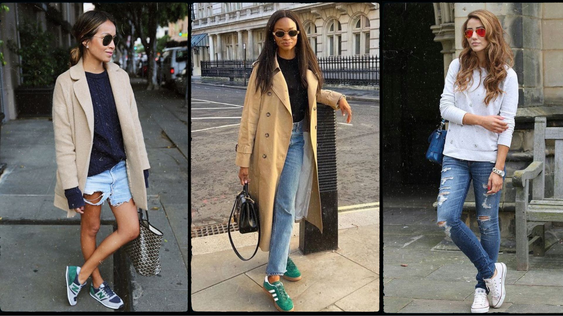 looks com tênis de academia