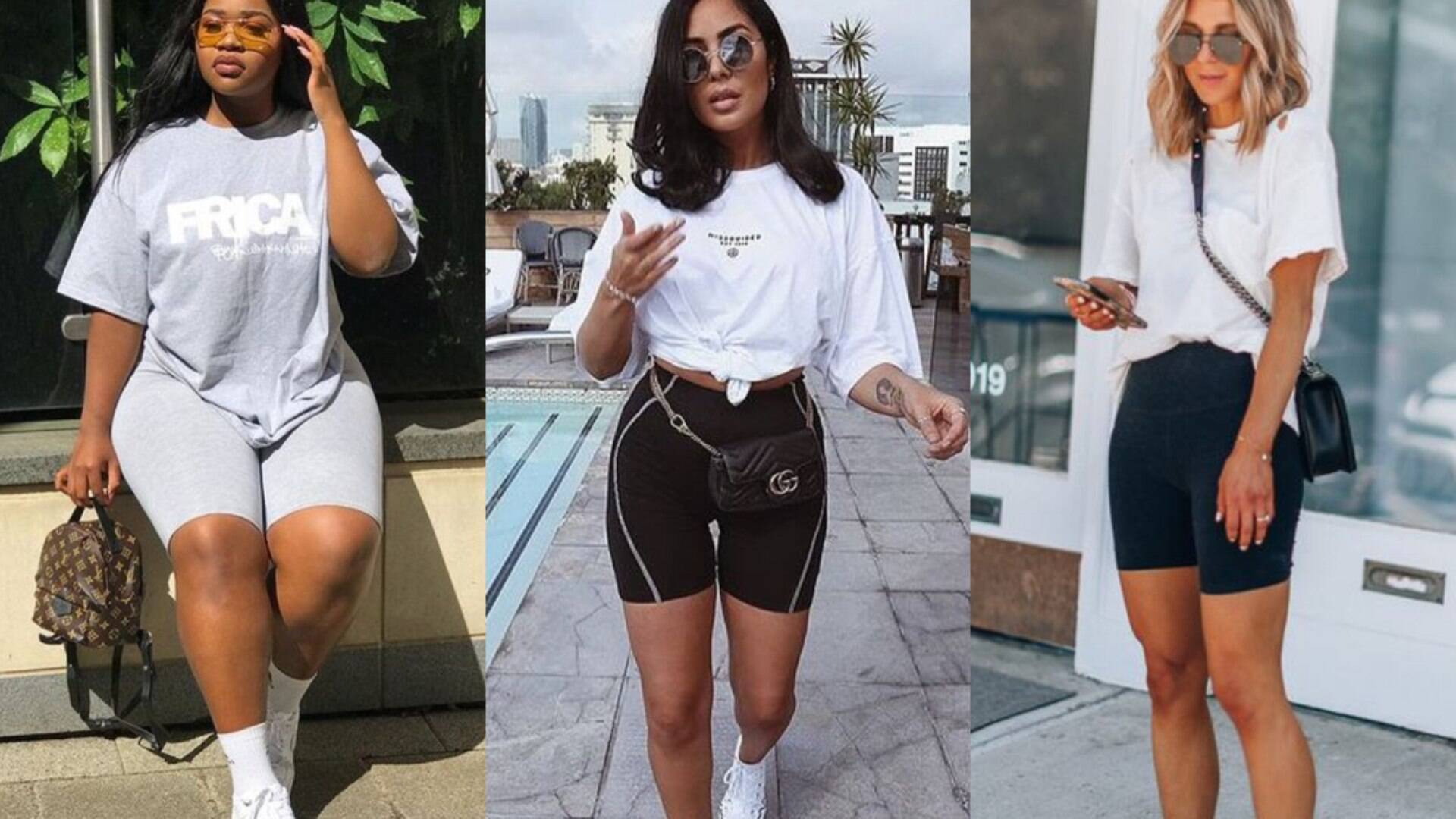 Earthy tones academia shorts