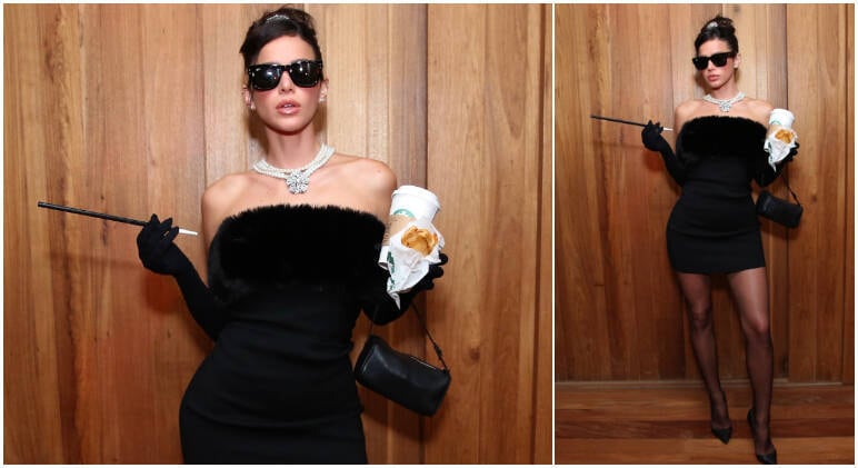 inspiração vestido preto audrey hepburn