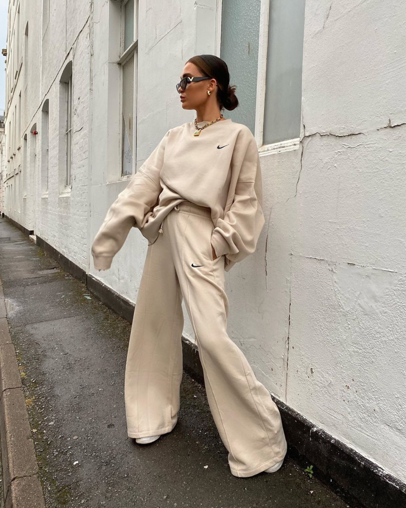 estilo minimalista calça wide leg