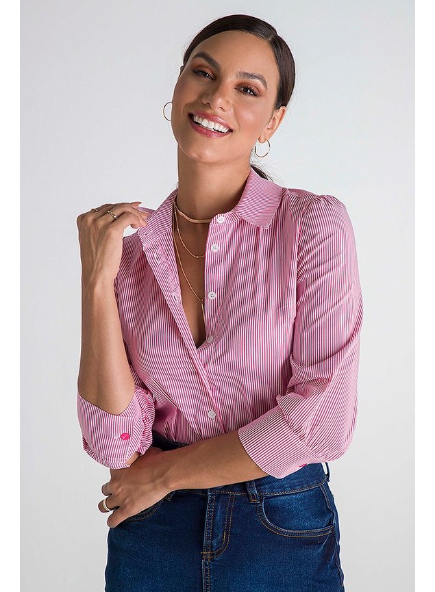 tendências camisa listrada 2026