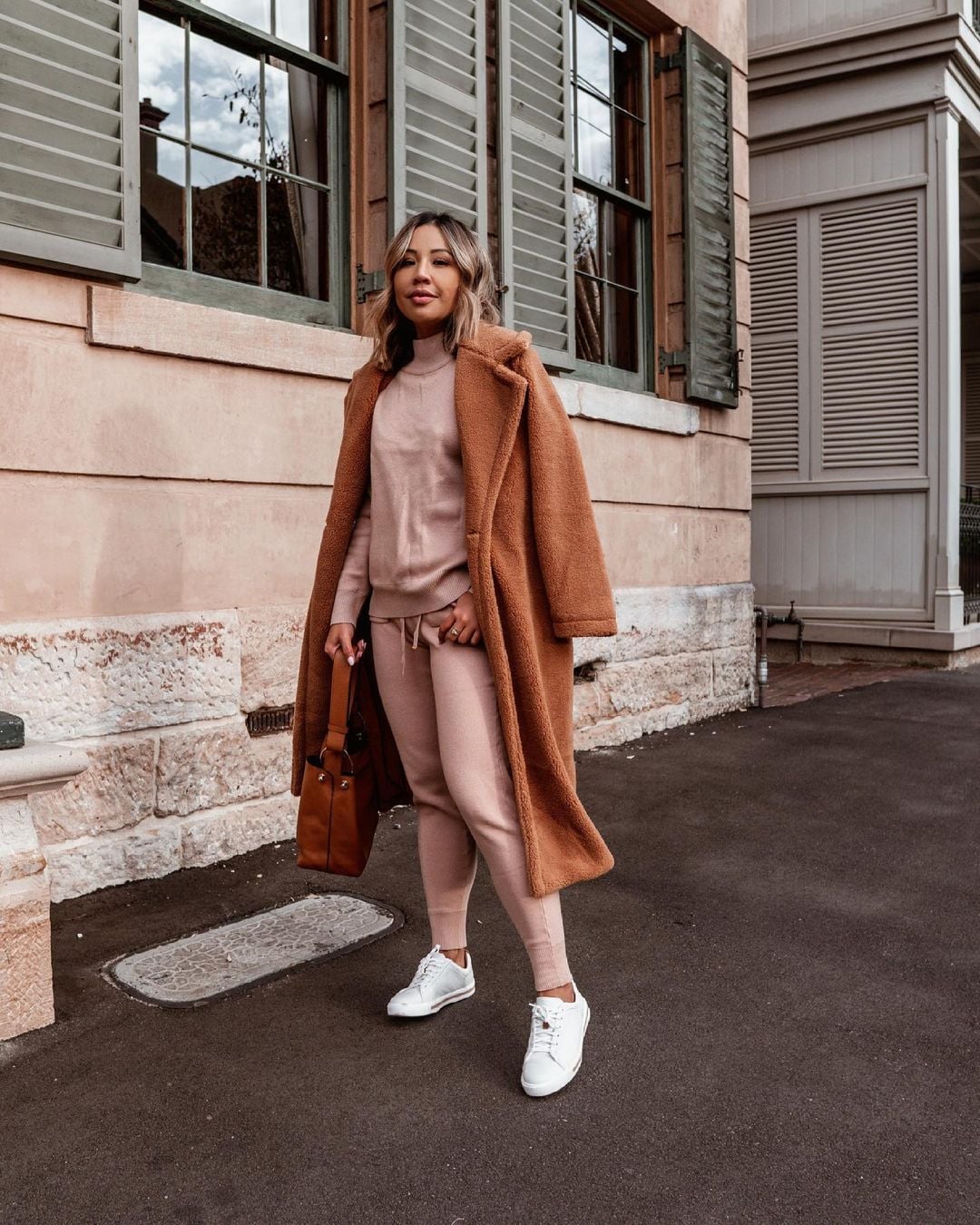 look com casaco teddy