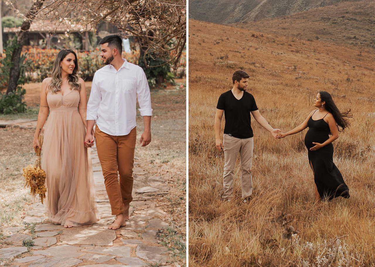 look casal elegante