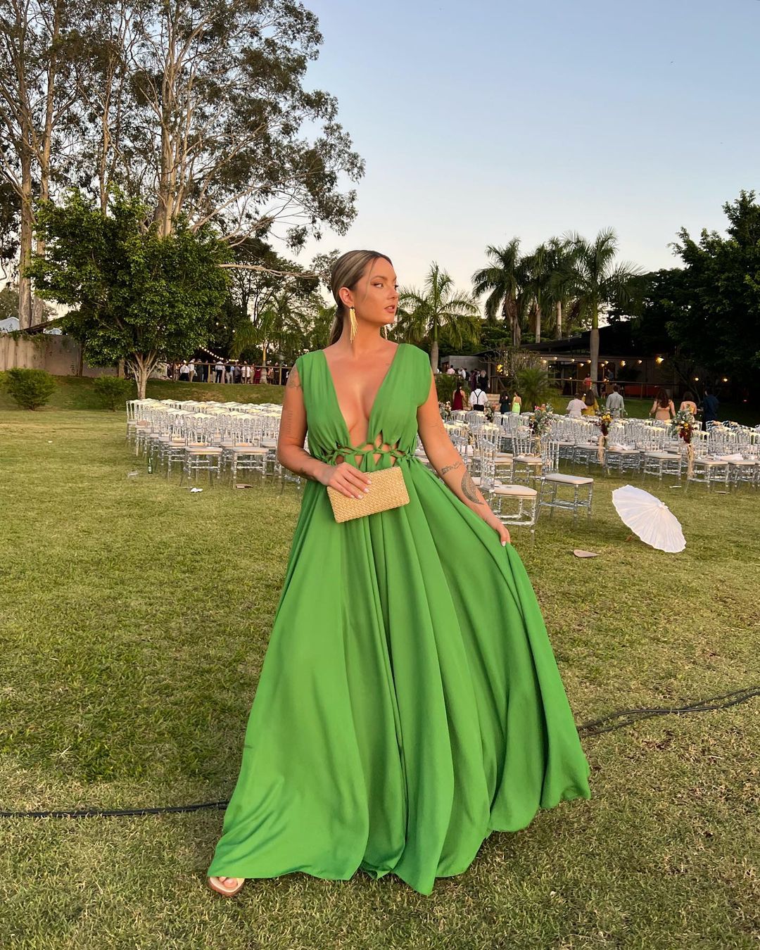 casamento na roça look