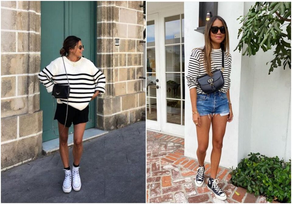 looks com all star preto plataforma cano alto