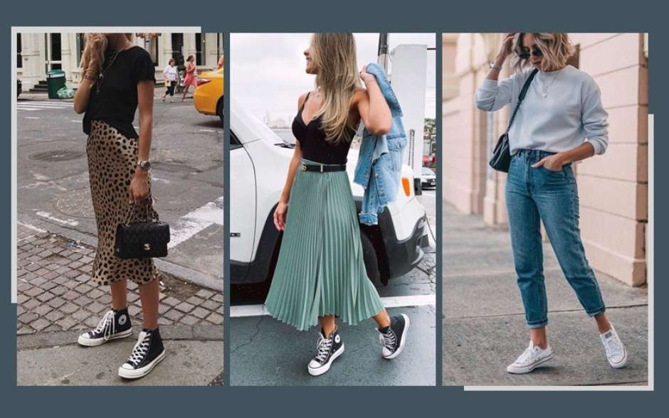 all star preto cano alto para trabalho casual