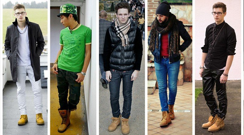 como usar yellow boot masculina