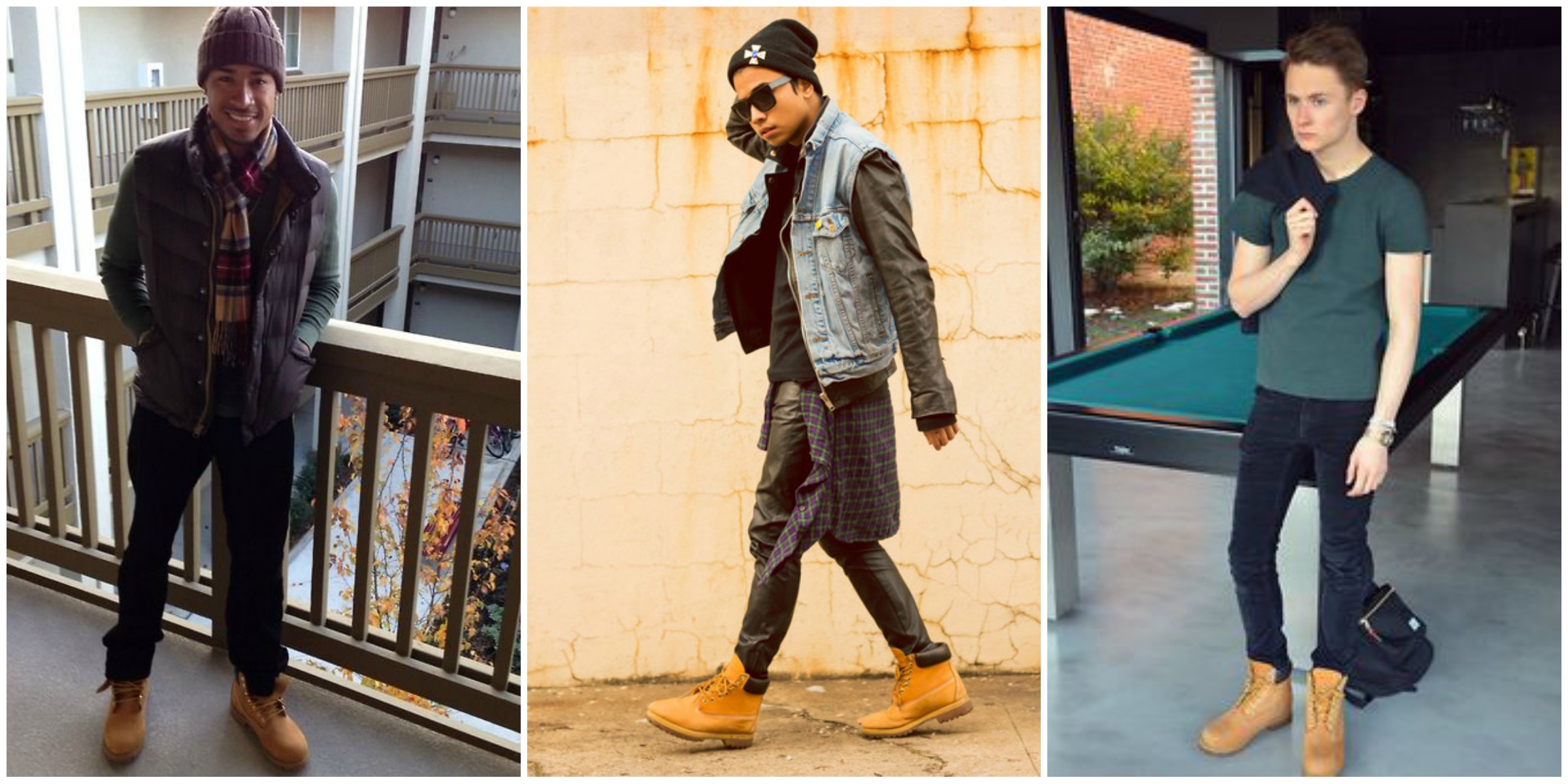 como usar yellow boot masculina