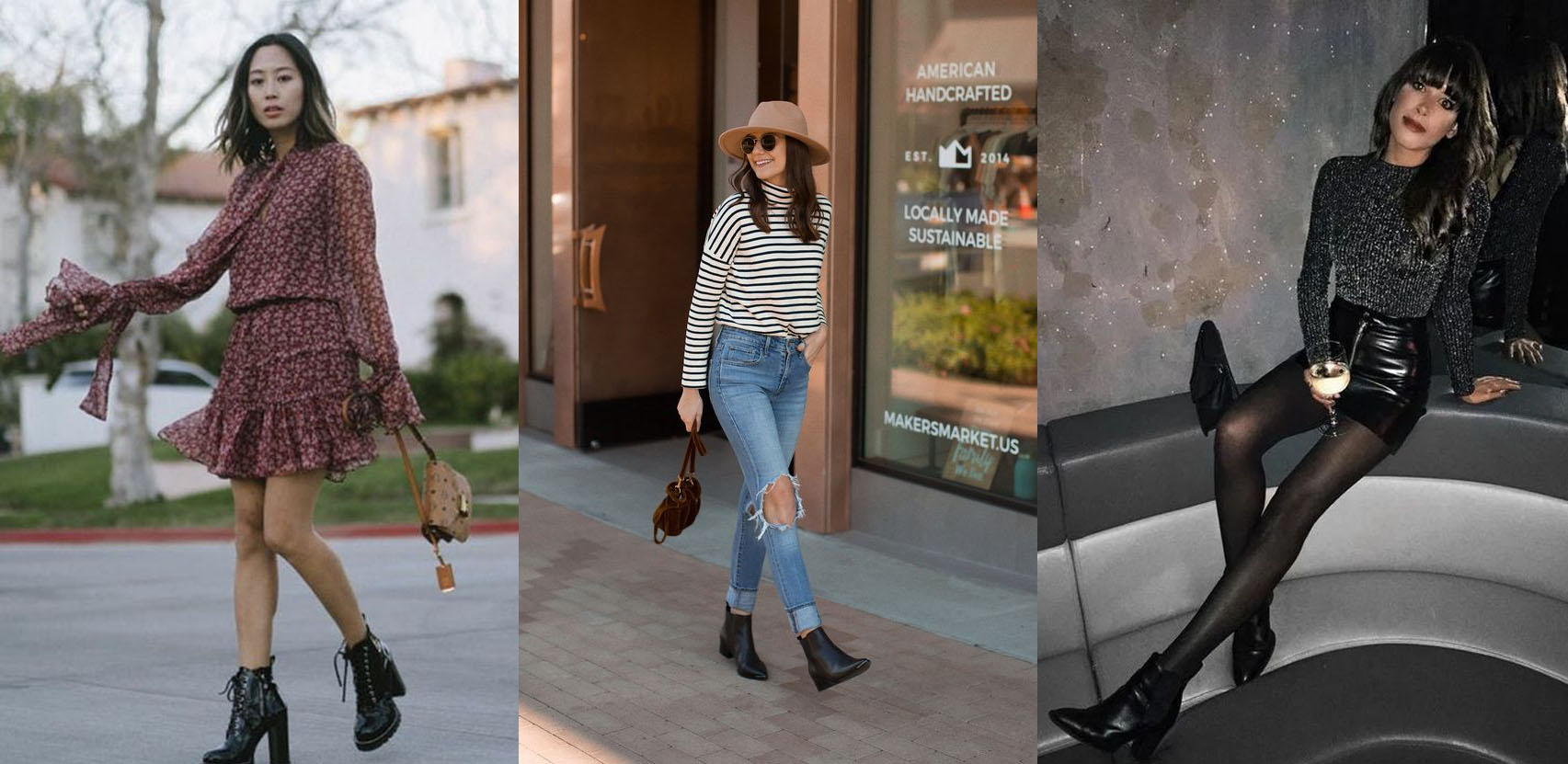 look bota salto grosso cano longo