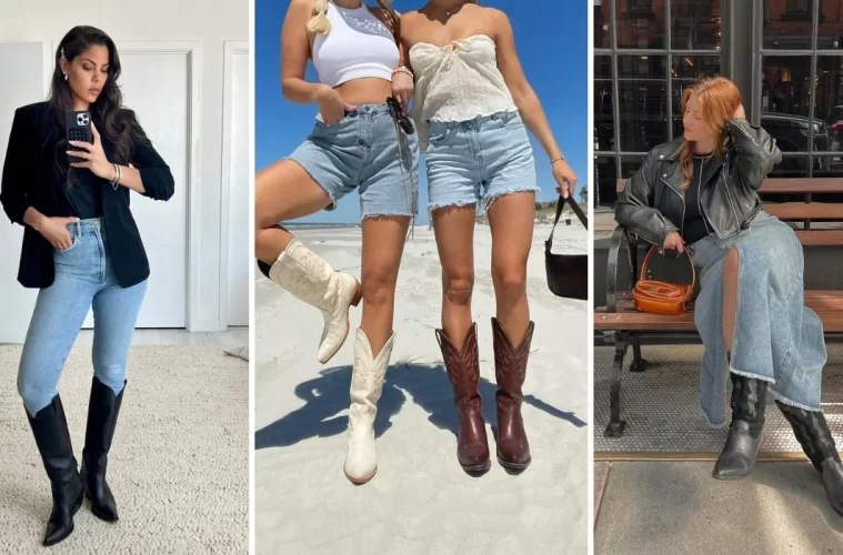 bota cowboy outfit