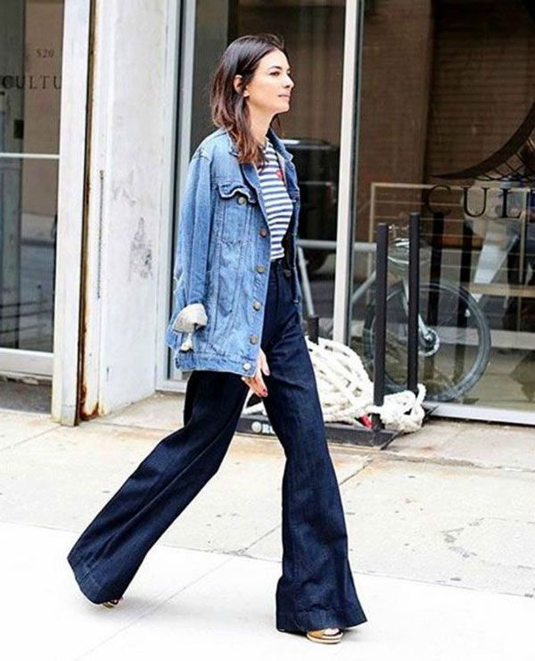 looks casuais com calça flare