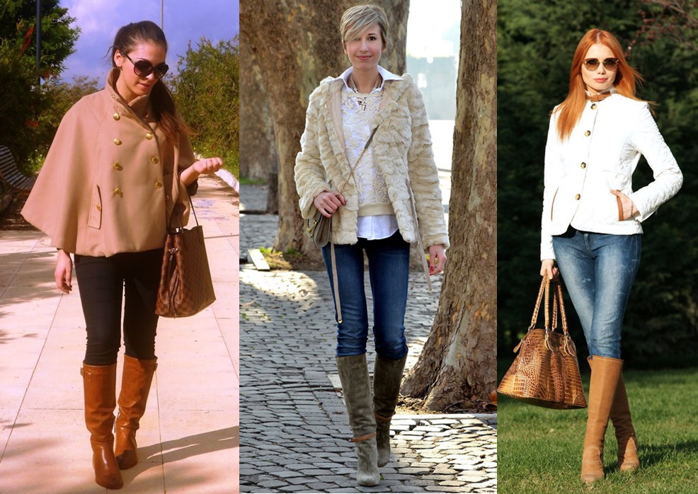 tendências 2026 calça jeans e bota