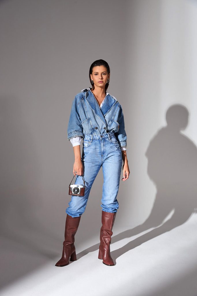 moda inverno calça jeans bota