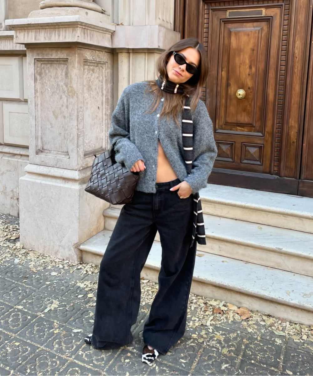 como usar cardigan
