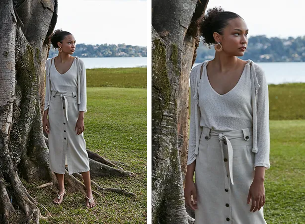 cardigan longo como usar