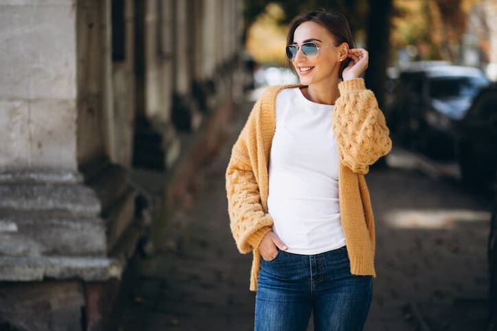 cardigan estiloso