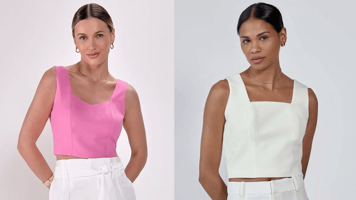 combinações com cropped branco