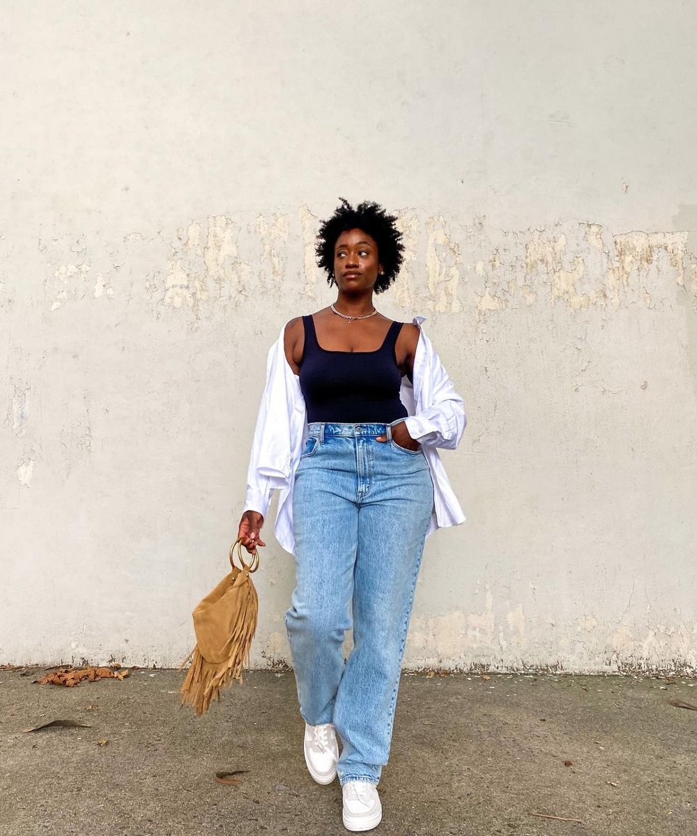 looks com top cropped branco