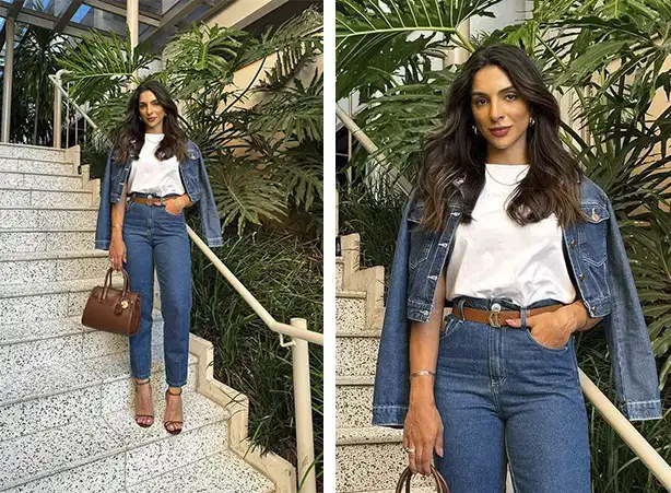 como usar jaqueta jeans masculina