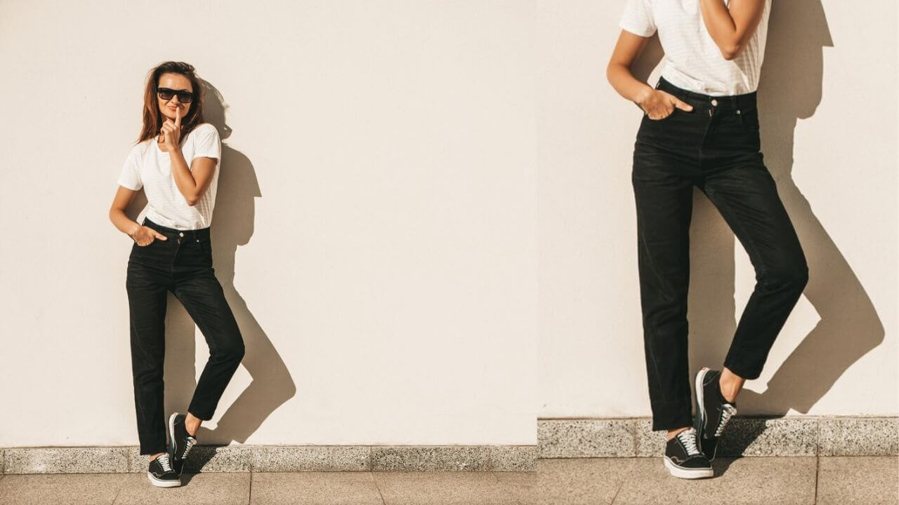 acessórios para calça preta