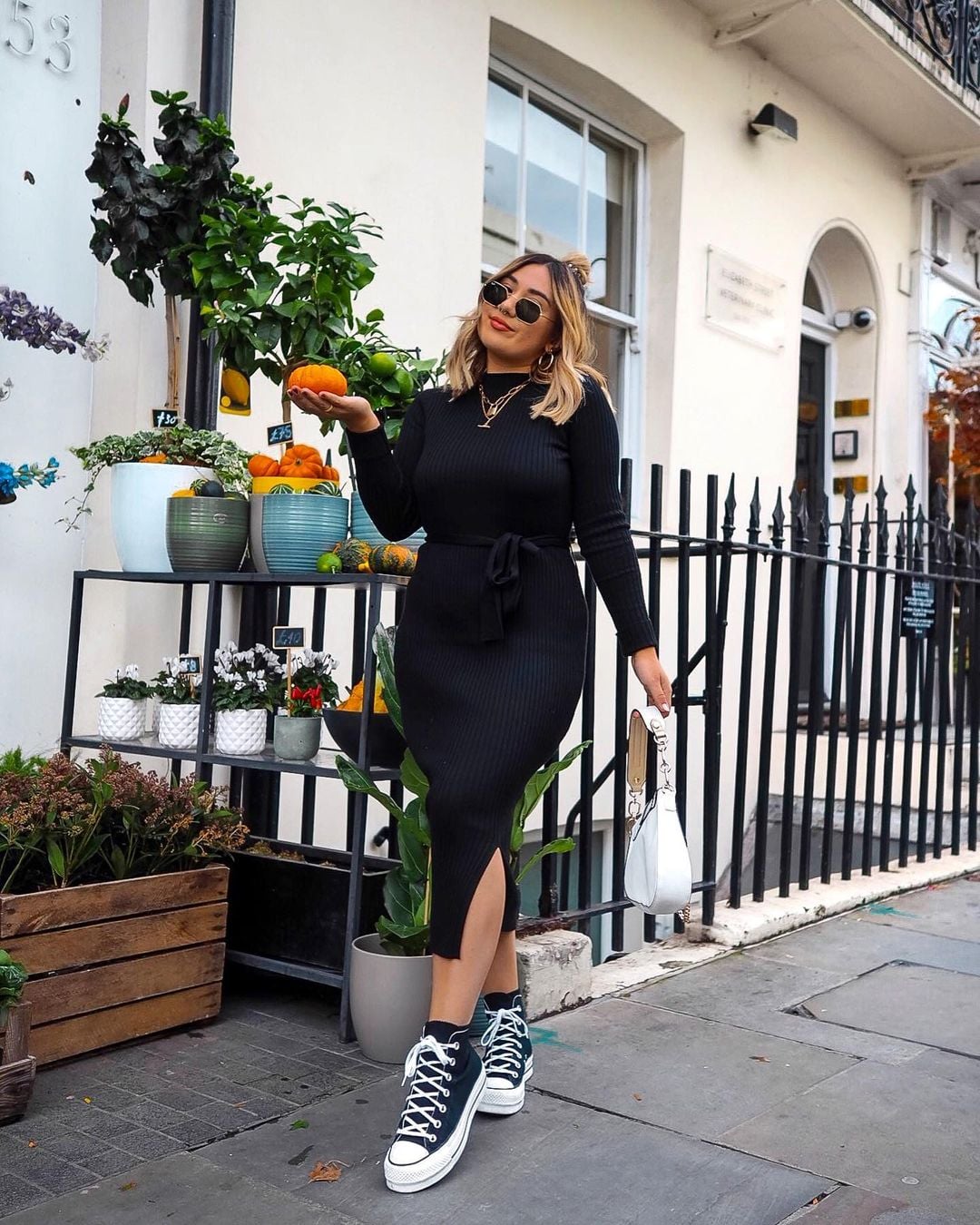 looks com vestido e bota inverno