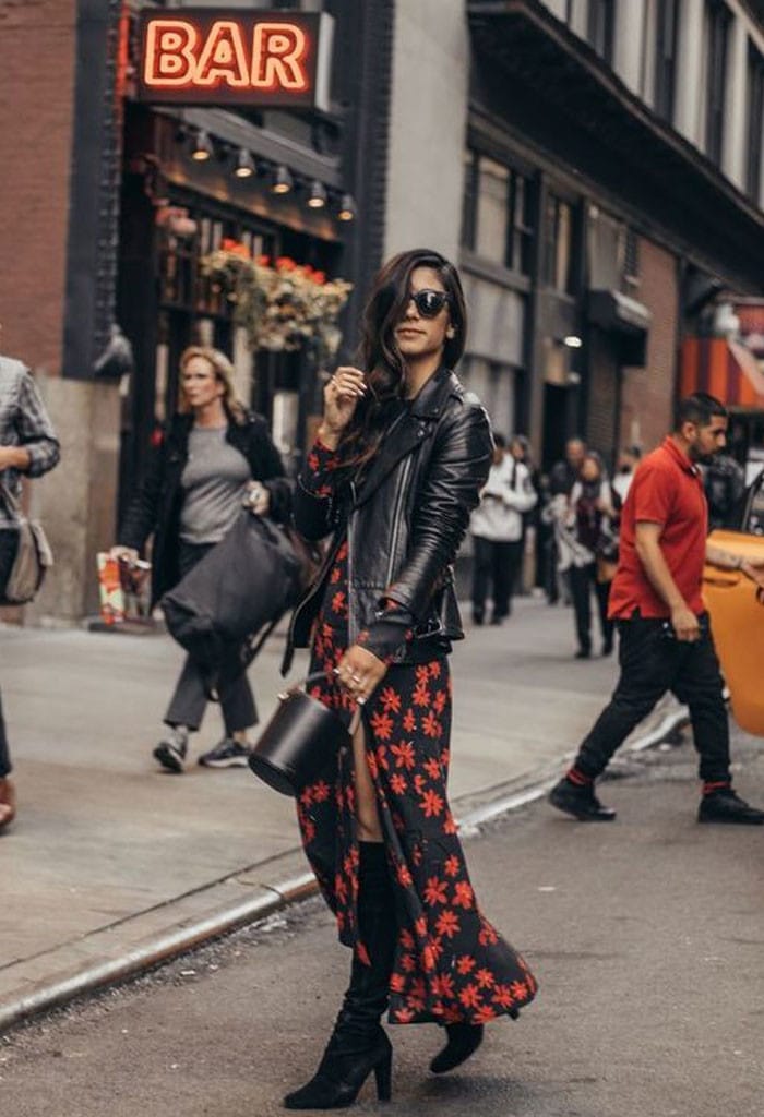 vestido de inverno elegante